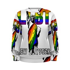 Lgbt New York Women s Sweatshirt by Valentinaart