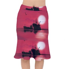 Open Sea Mermaid Skirt by Valentinaart