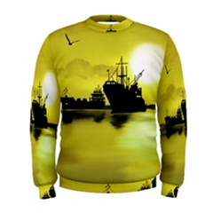 Open Sea Men s Sweatshirt by Valentinaart