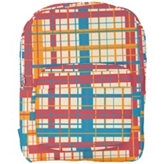 Plaid Pattern Full Print Backpack by linceazul