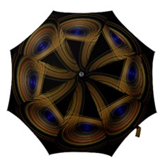 Wondrous Trajectorie Illustrated Line Light Black Hook Handle Umbrellas (large) by Mariart
