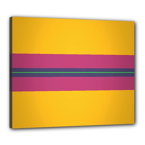 Layer Retro Colorful Transition Pack Alpha Channel Motion Line Canvas 24  X 20  by Mariart