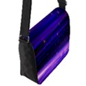 Massive Flare Lines Horizon Glow Particles Animation Background Space Flap Messenger Bag (S) View2