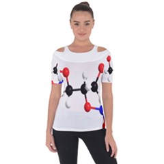 Nitroglycerin Lines Dna Short Sleeve Top by Mariart