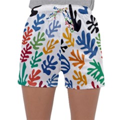 The Wreath Matisse Beauty Rainbow Color Sea Beach Sleepwear Shorts