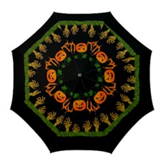 Halloween Golf Umbrellas by Valentinaart