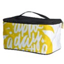 Cute Pineapple Yellow Fruite Cosmetic Storage Case View3