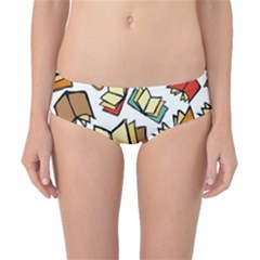 Friends Library Lobby Book Sale Classic Bikini Bottoms by Mariart