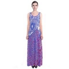Histology Inc Histo Logistics Incorporated Human Liver Rhodanine Stain Copper Sleeveless Maxi Dress by Mariart