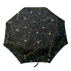 Neurons Light Neon Net Folding Umbrellas