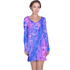 The Luxol Fast Blue Myelin Stain Long Sleeve Nightdress by Mariart