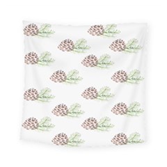 Pinecone Pattern Square Tapestry (small) by Mariart