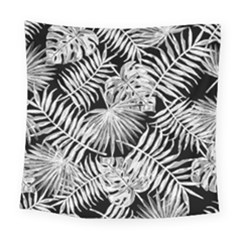Tropical Pattern Square Tapestry (large) by ValentinaDesign