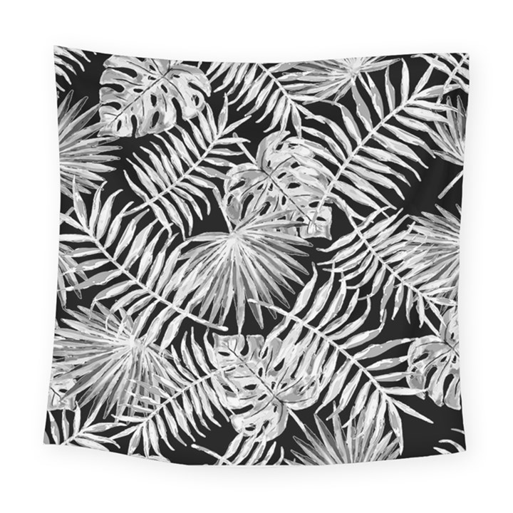 Tropical pattern Square Tapestry (Large)