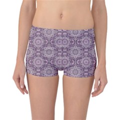 Oriental Pattern Reversible Boyleg Bikini Bottoms by ValentinaDesign