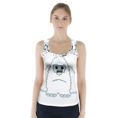 Yeti - I Saw A Man Racer Back Sports Top by Valentinaart