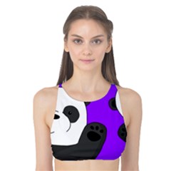Cute Pandas Tank Bikini Top by Valentinaart