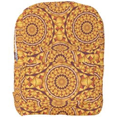 Golden Mandalas Pattern Full Print Backpack by linceazul