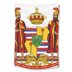 Kingdom Of Hawaii Coat Of Arms, 1795-1850 Large Tapestry by abbeyz71
