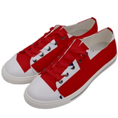 Uk Flag United Kingdom Women s Low Top Canvas Sneakers by Nexatart