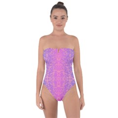 Poolreflect2 Girl Tie Back One Piece Swimsuit by jcreative