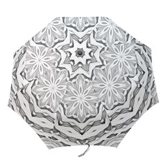 Mandala Pattern Floral Folding Umbrellas by Nexatart