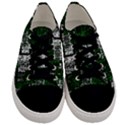 Abstract art Men s Low Top Canvas Sneakers View1