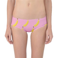 Banana Fruit Yellow Pink Classic Bikini Bottoms by Mariart
