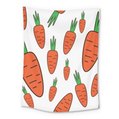 Fruit Vegetable Carrots Medium Tapestry by Mariart