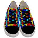 Game Puzzle Men s Low Top Canvas Sneakers View1