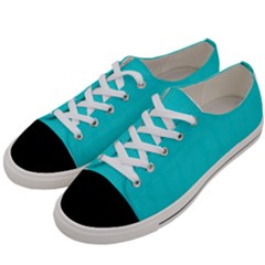 Line Blue Women s Low Top Canvas Sneakers by Mariart