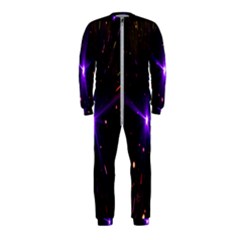 Animation Plasma Ball Going Hot Explode Bigbang Supernova Stars Shining Light Space Universe Zooming Onepiece Jumpsuit (kids) by Mariart