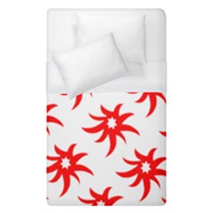 Star Figure Form Pattern Structure Duvet Cover (single Size) by Nexatart