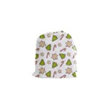 Ginger cookies Christmas pattern Drawstring Pouches (XS) 
