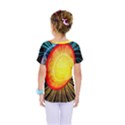 Cross Section Earth Field Lines Geomagnetic Hot Kids  One Piece Tee View2