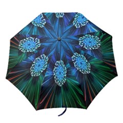 Flower Stigma Colorful Rainbow Animation Space Folding Umbrellas by Mariart