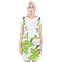 Fruit Green Grape Braces Suspender Skirt by Mariart