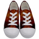 High Res Nostars Orange Gold Kids  Low Top Canvas Sneakers View1