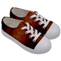 High Res Nostars Orange Gold Kids  Low Top Canvas Sneakers View3