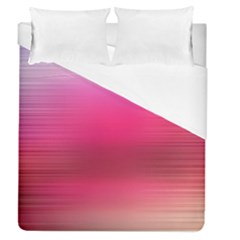 Line Pink Space Sexy Rainbow Duvet Cover (queen Size) by Mariart