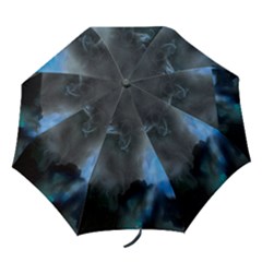 Space Star Blue Sky Folding Umbrellas