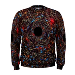 Space Star Light Black Hole Men s Sweatshirt by Mariart