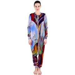 Abstract Tunnel Onepiece Jumpsuit (ladies) 