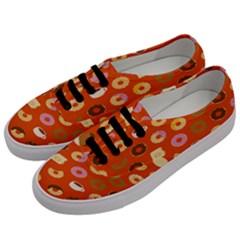 Coffee Donut Cakes Men s Classic Low Top Sneakers by Mariart