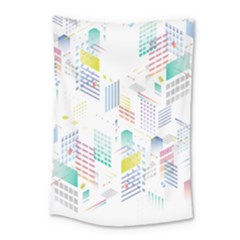 Layer Capital City Building Small Tapestry