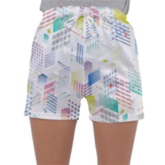Layer Capital City Building Sleepwear Shorts
