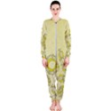 Sunflower Fly Flower Floral OnePiece Jumpsuit (Ladies)  View1