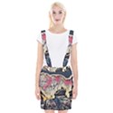 Modern abstract painting Braces Suspender Skirt View1
