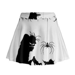 Halloween Mini Flare Skirt by Valentinaart