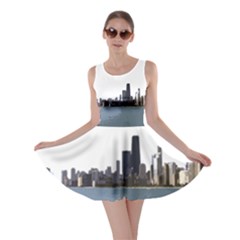 Chicago Cutout Clipped Rev 1 Skater Dress by SeeChicago